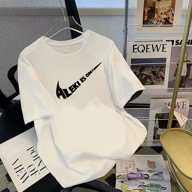 New Summer Loose Floral Print Short Sleeve T-Shirt