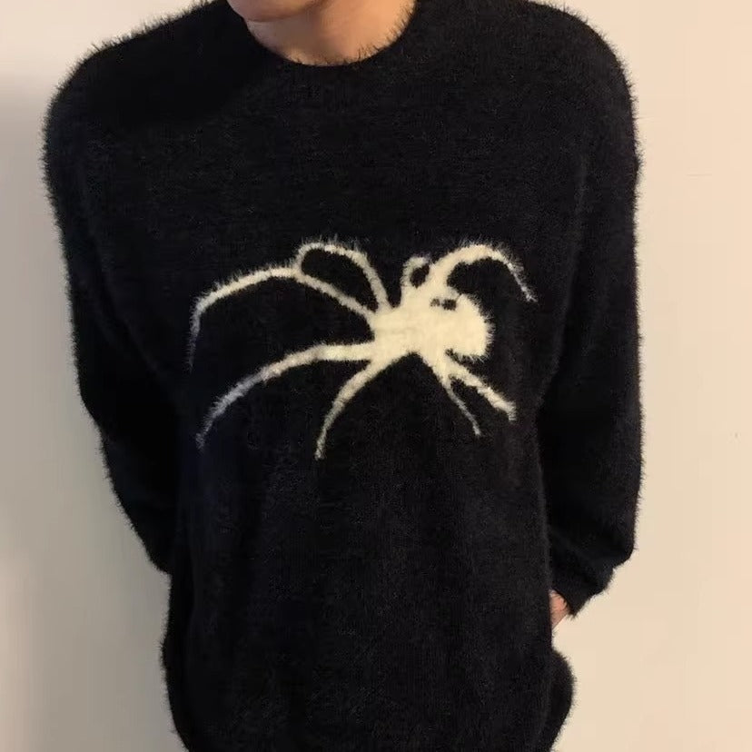 Spider-Man Loose High-Grade Design Sweater for All