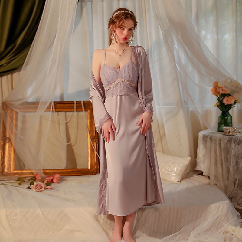 Women's Pajama Dress with Built-In Breast Pads